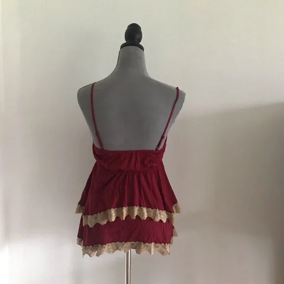 Charlotte Russe ruffle tank. - Picture 7 of 10